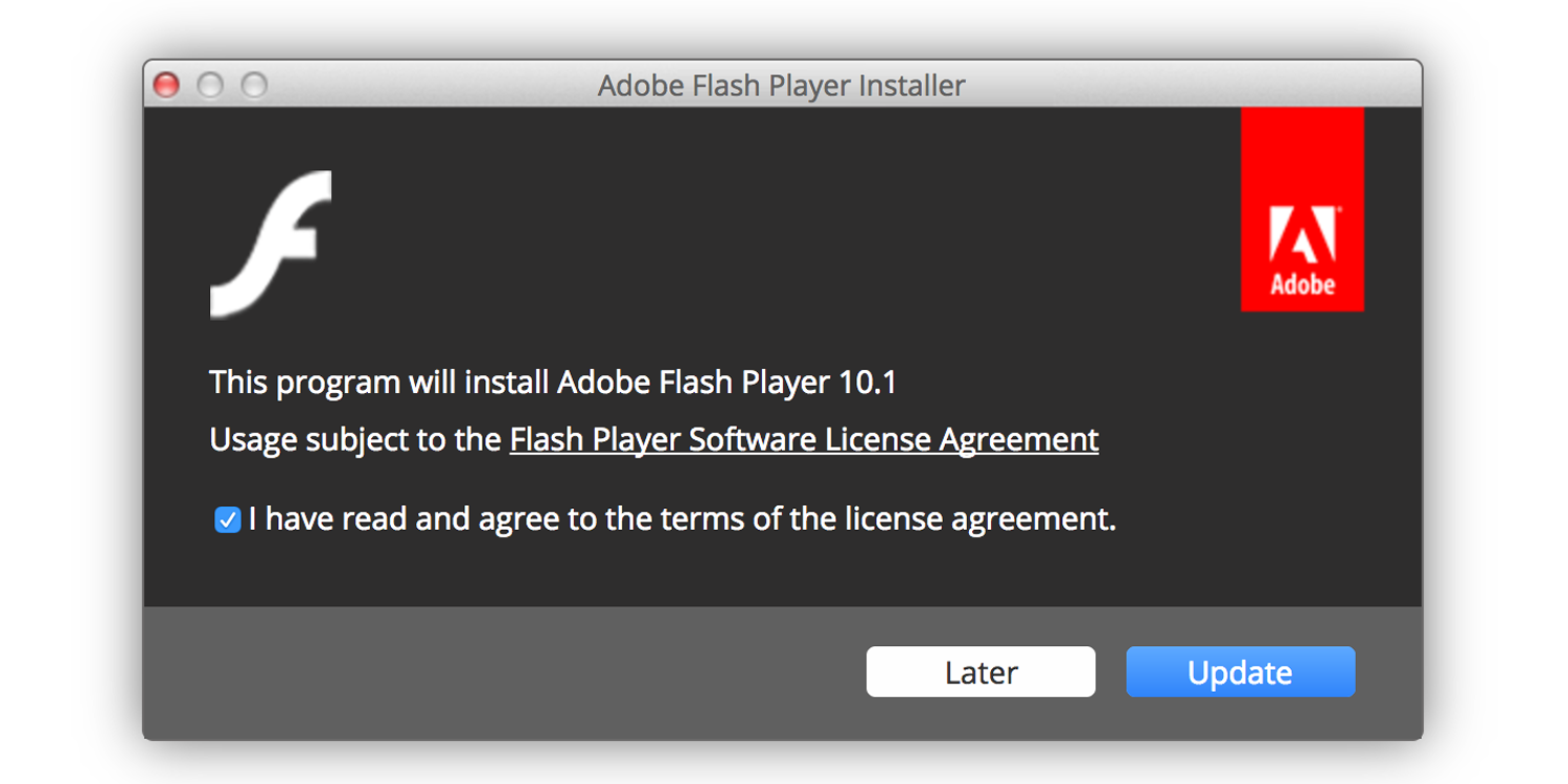 Install Flash Player 10 Chrome